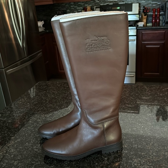 Worn once Coach riding boot - Picture 1 of 12